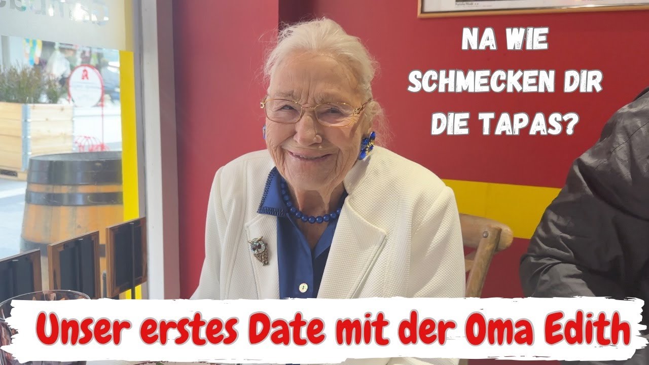 Das erste Date mit der 97 jährigen Oma Edith - Wir gehen Tapas essen