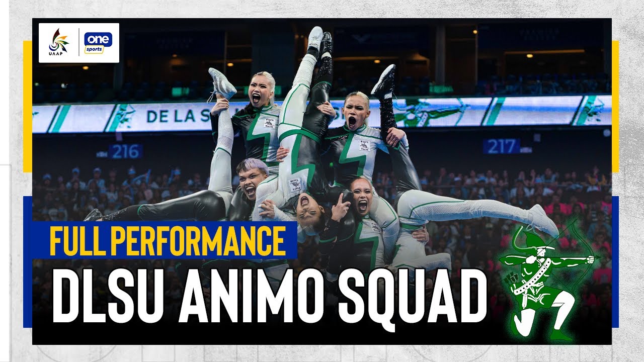 DLSU ANIMO SQUAD'S FULL ROUTINE | UAAP SEASON 87 CHEERDANCE COMPETITION |  DEC 1, 2024