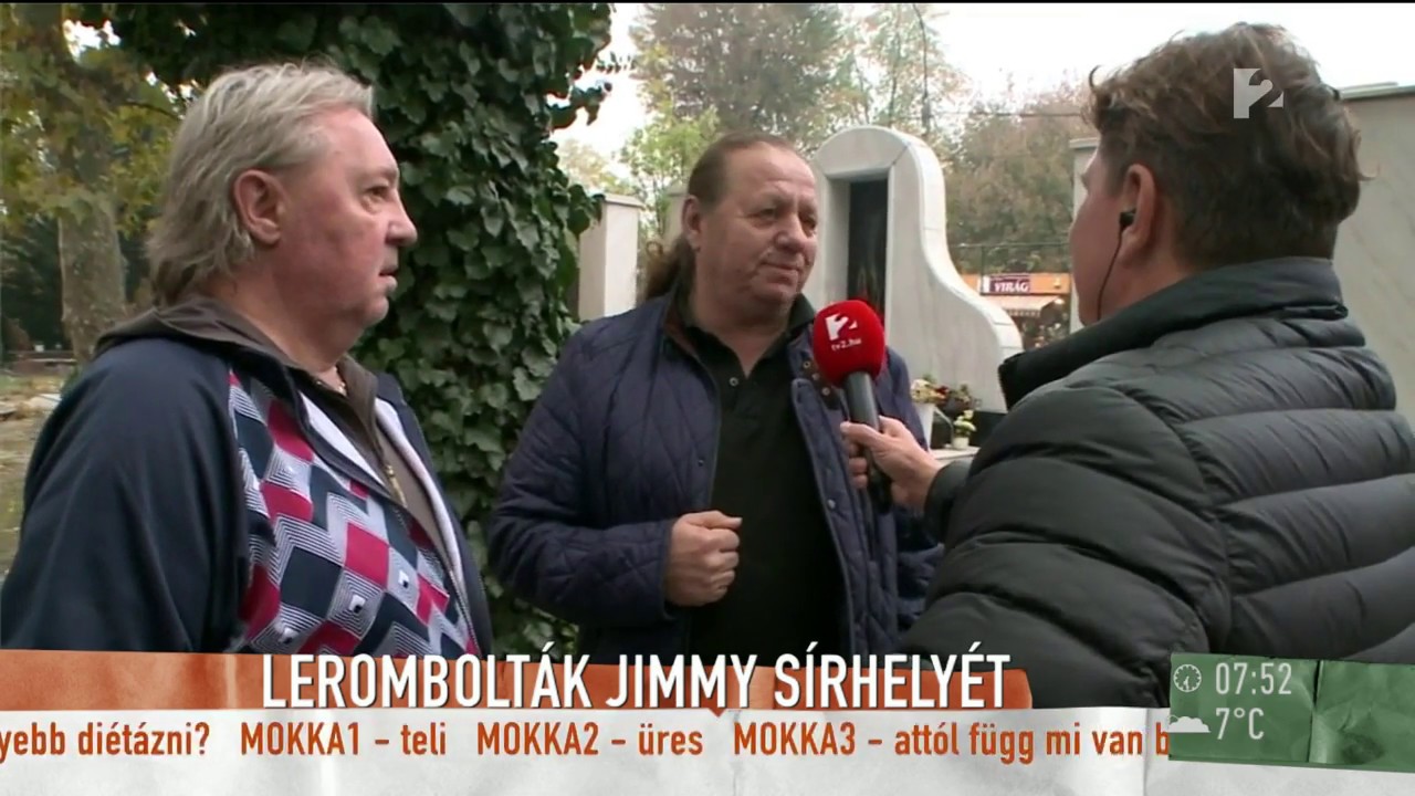 Zámbó Árpyék eloszlatták a Jimmy sírhelye körül kialakult pletykákat - tv2.hu/mokka