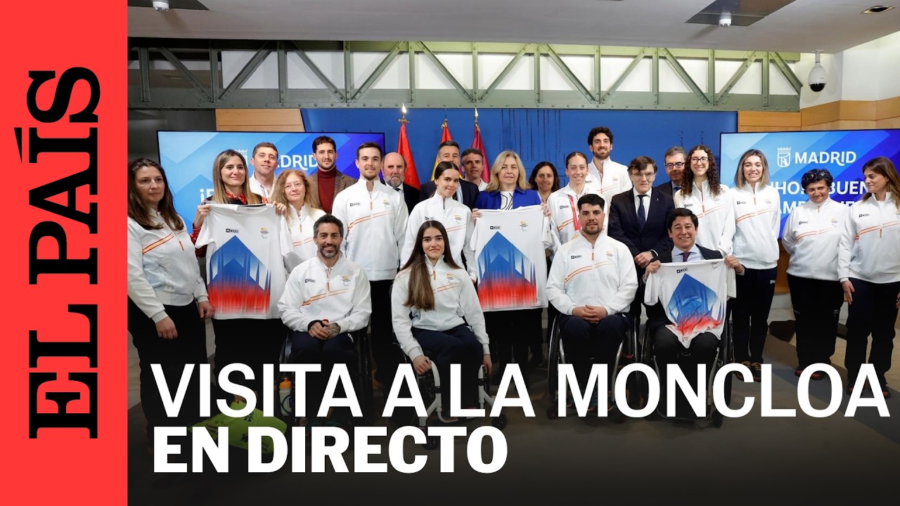 DIRECTO | Pedro Sánchez recibe al equipo español de los Juegos Paralímpicos de Invierno | EL PAÍS
