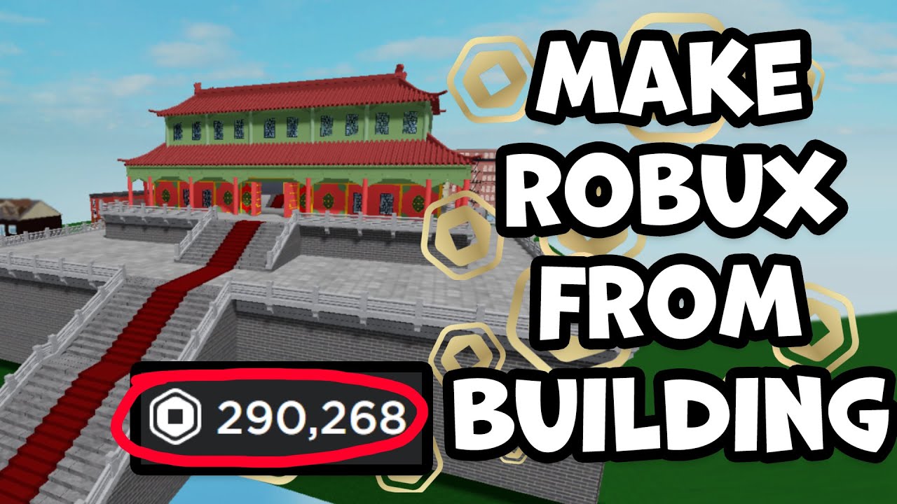 Make Robux From Building Commissions