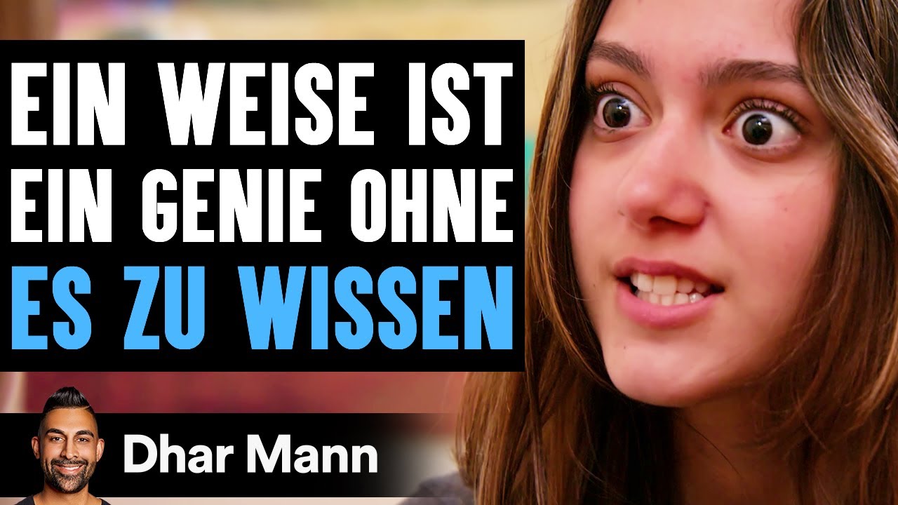 Ein Weise Ist Ein Genie Ohne ES ZU WISSEN | Dhar Mann Studios
