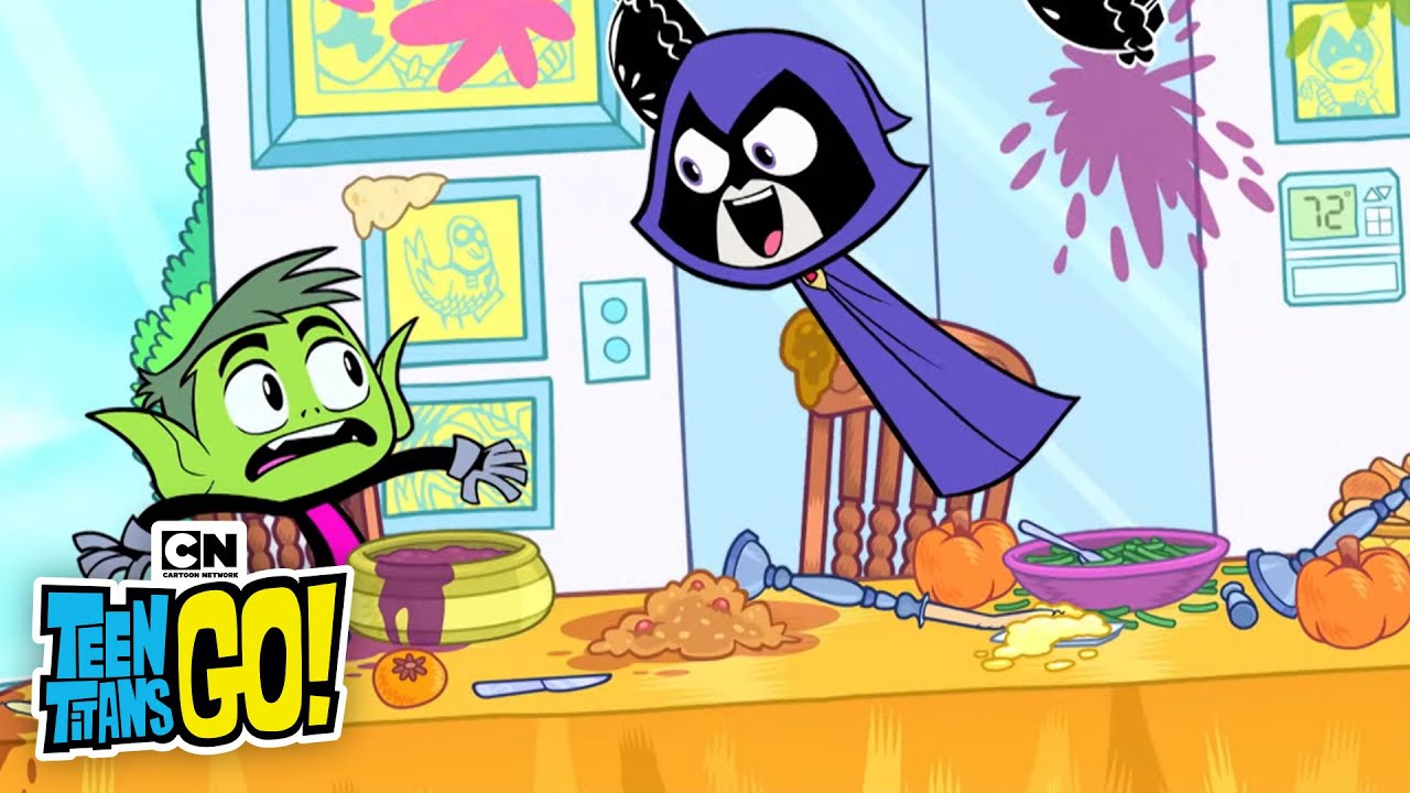 Favorite Titans Food Fights | Teen Titans Go! | Cartoon Network