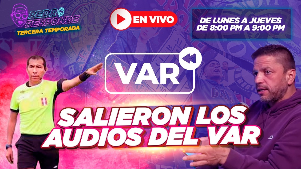 SALIERON LOS AUDIOS DEL VAR UTC VS ALIANZA| ¡PEDRO RESPONDE EN VIVO!  |#PedroResponde