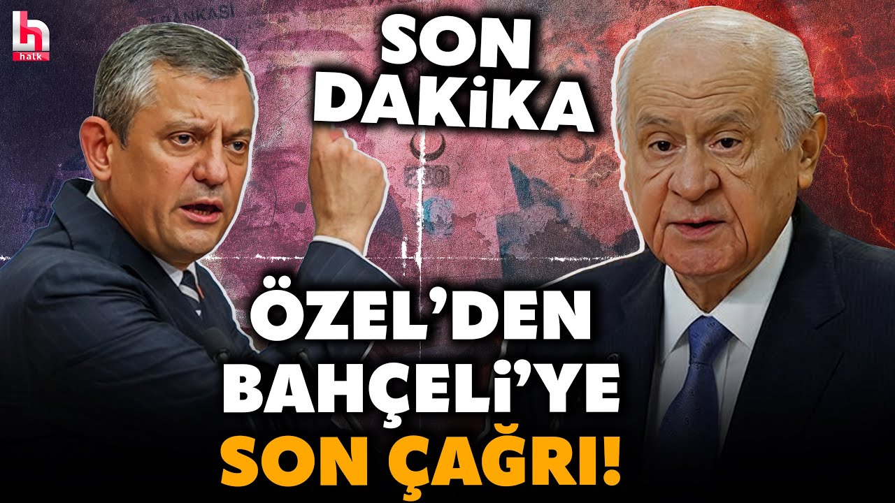 SON DAKİKA! CHP lideri Özgür Özel'den, Bahçeli'ye emekli maaşı çağrısı! 