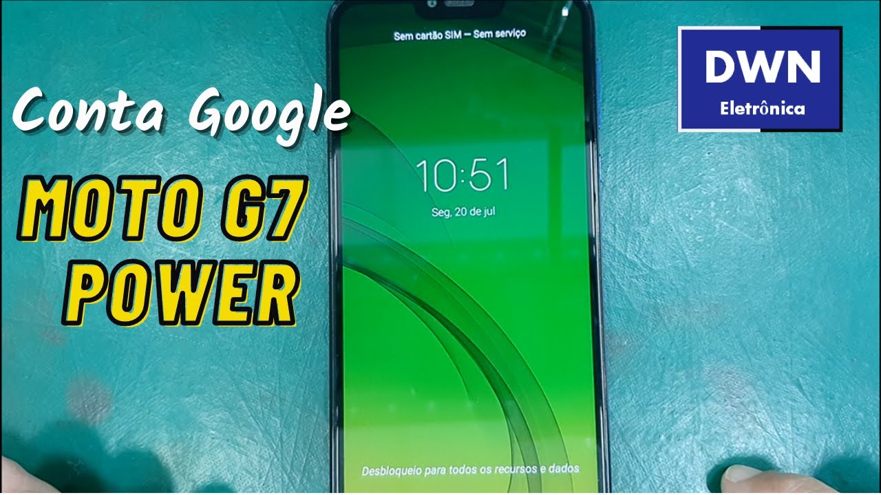 Como Desbloquear Conta Google Moto G7 Power