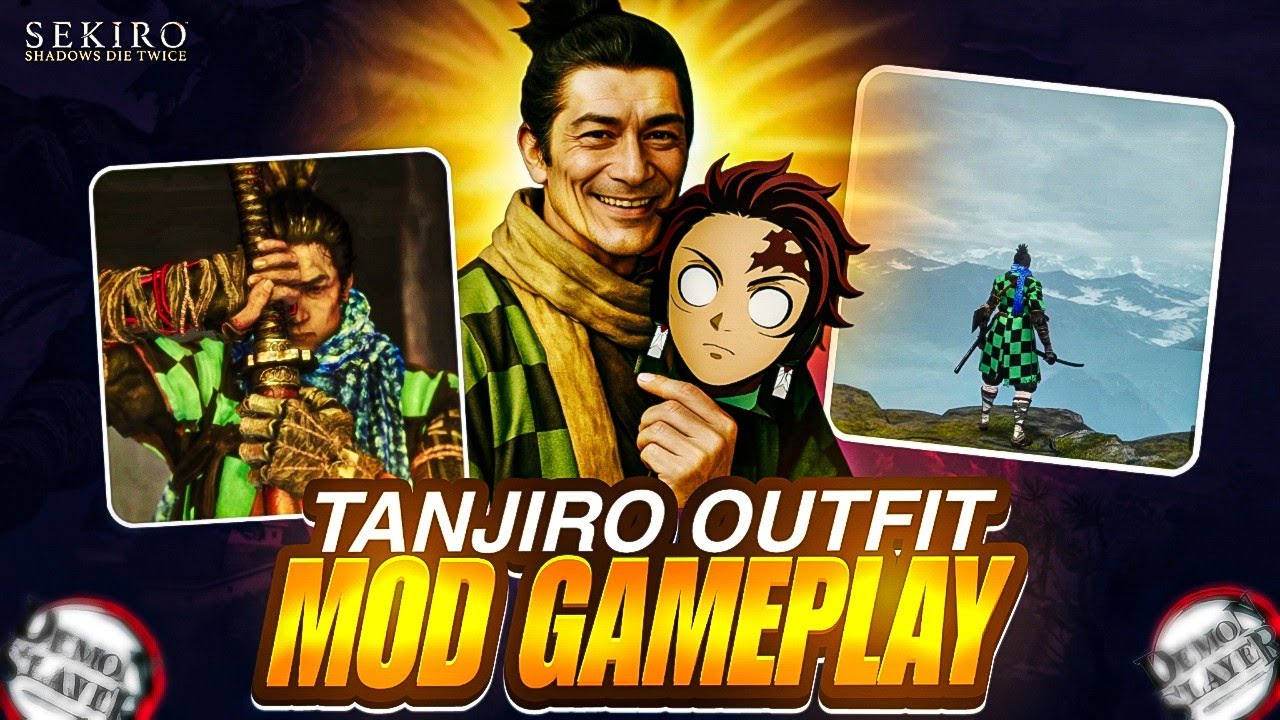 Sekiro × Demon Slayer: Tanjiro Outfit Mod Showcase