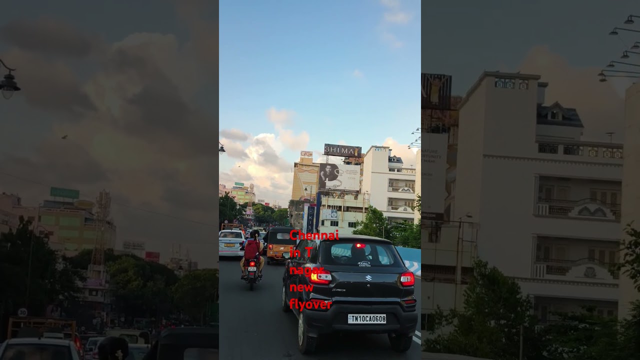 🔴 LIVE,T NAGAR IN USMAN ROAD NEW FLYOVER AMEZING VIEW