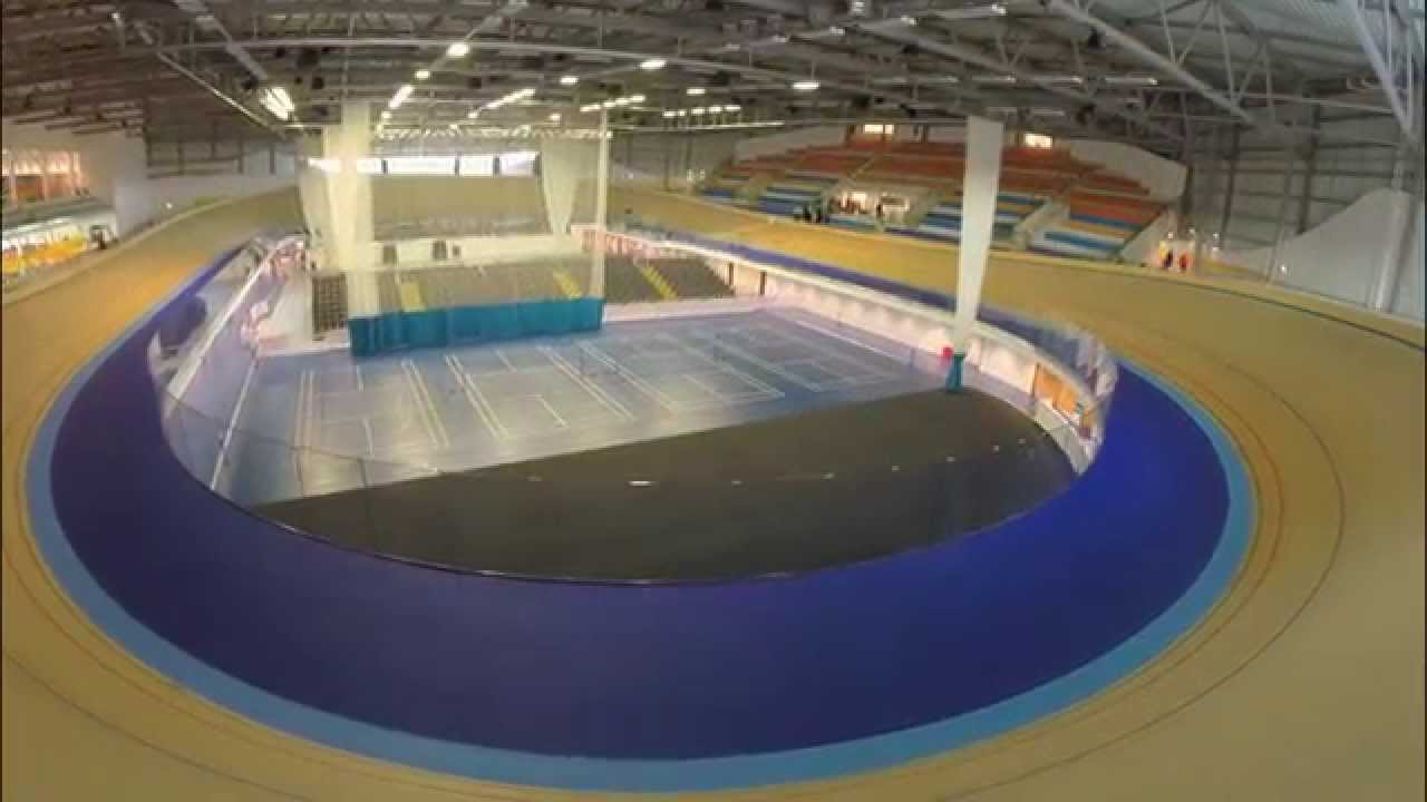 Derby Velodrome. Virtual Tour using GoPro plus 3 axis stabiliser.