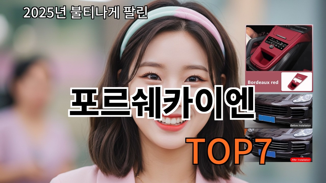알리 포르쉐카이엔 후기 기준으로 고른 안전템