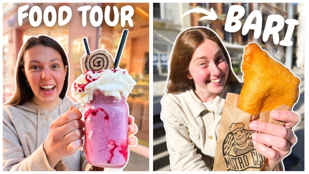 BARI FOOD TOUR 🍔 mangiate pugliesi epiche!