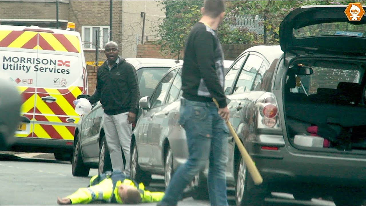 Traffic Warden Assault Prank