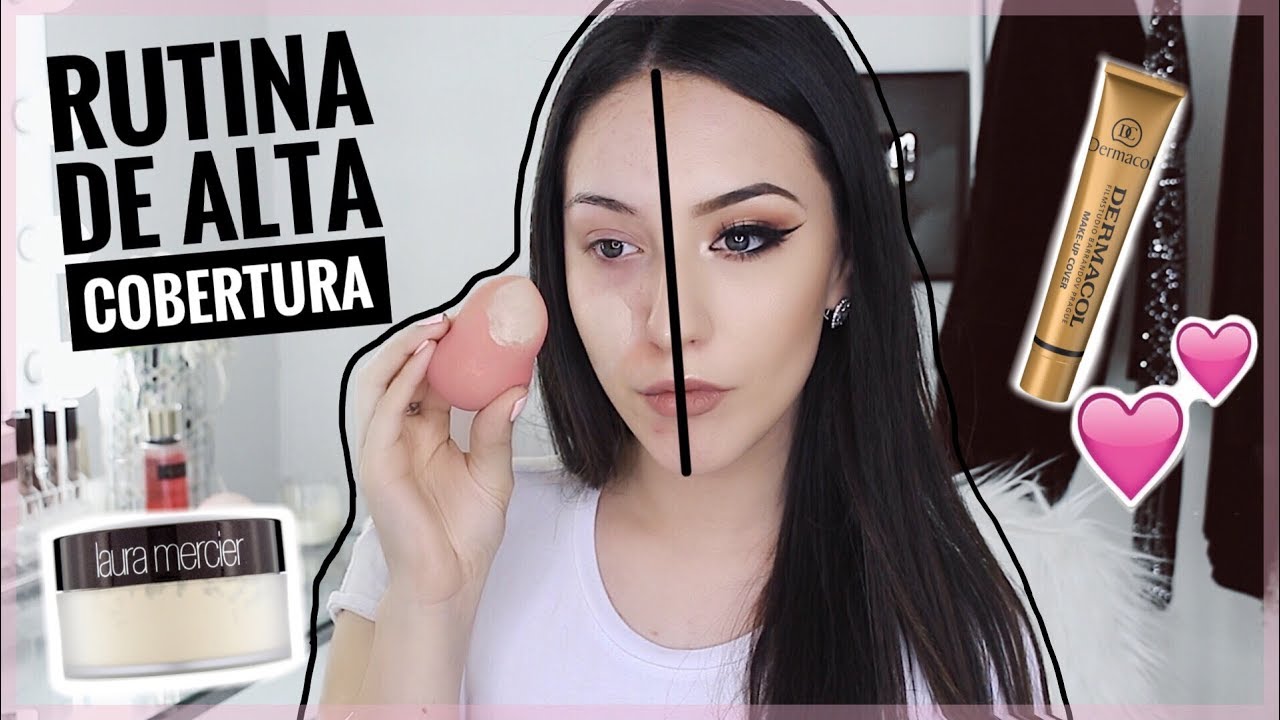 Mi RUTINA de BASE de ALTA COBERTURA!! | Melina Quiroga Makeup
