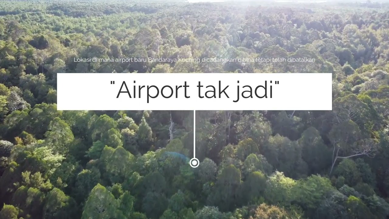 Airport Tak Jadi di Bandaraya Kuching #sarawak  #travel #sarawaktravel #malaysiatravel