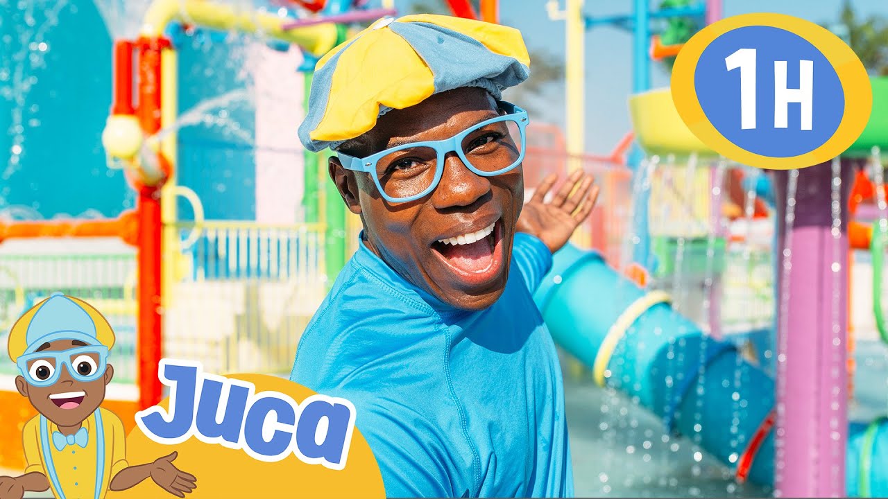 🌊 Juca Visita um Parque Aqu&aacute;tico 🌊 | 1 HORA DO JUCA! | Blippi em Portugu&ecirc;s | V&iacute;deos Educativos