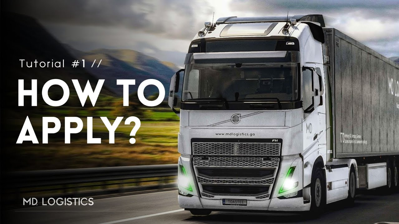 MD LOGISTICS | How to apply for the VTC? | Tutorial #1