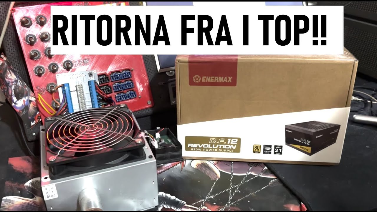 Test Completo Enermax DF12 Revolution 850w ATX 3.1