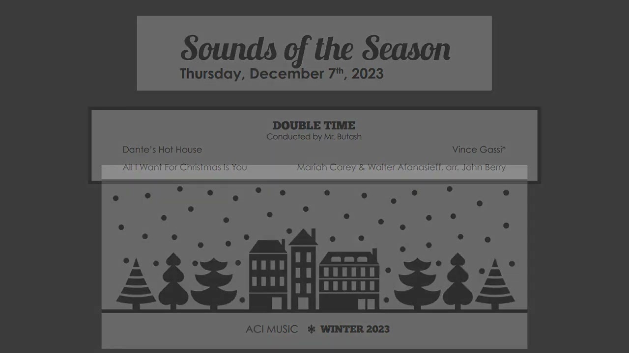 Agincourt CI Winter Concert - Dec 7th 2023
