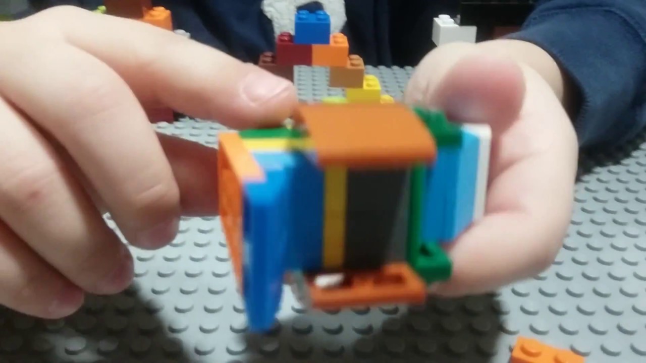 Лего Попугай . Lego Parrot .