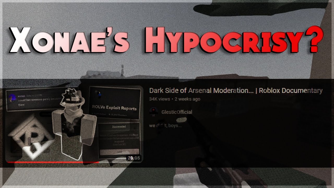 @Glestic isn't all wrong about Rolve's Moderation... | Roblox Arsenal