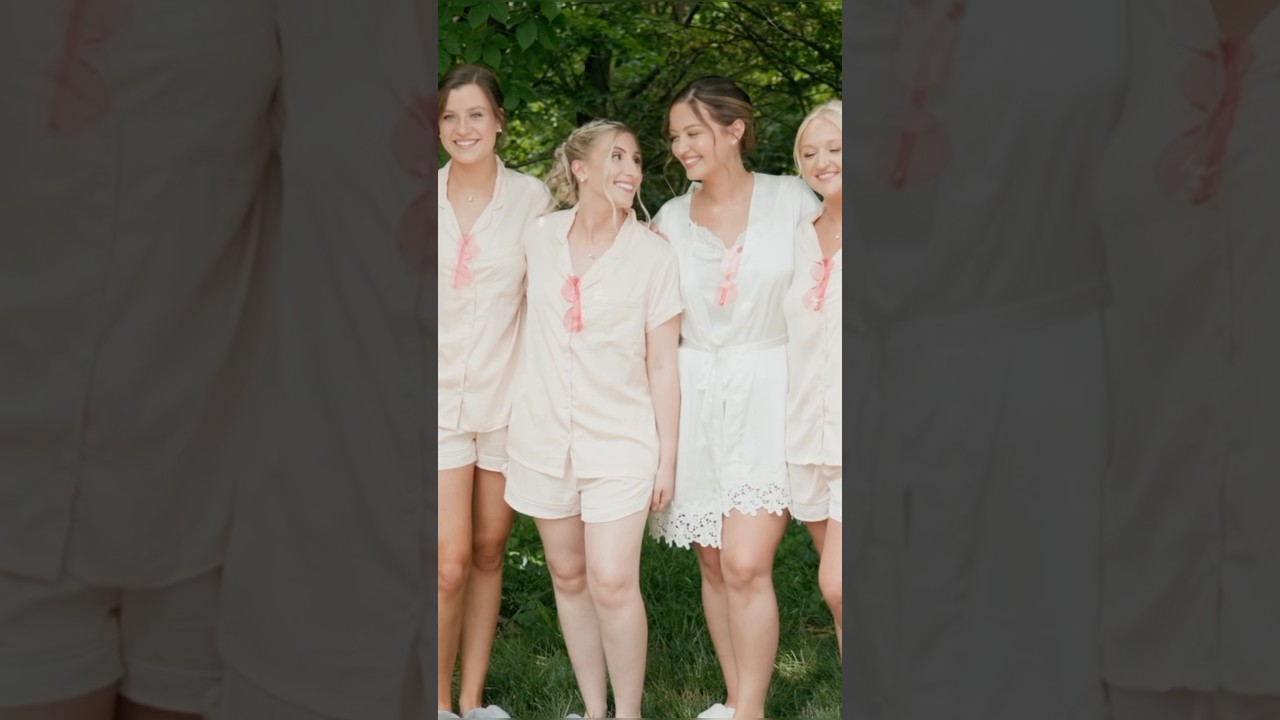 #bridesmaids #bridal #bridegettingready #bride