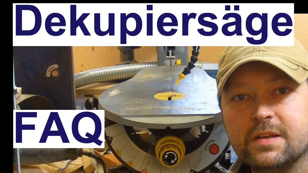 Dekupiersäge - FAQ, Kaufberatung, Tipps
