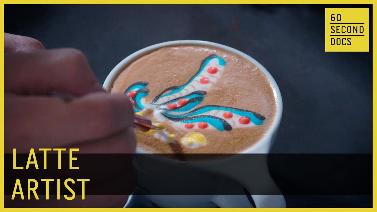 Latte Artist | World Latte Art Champion // 60 Second Docs