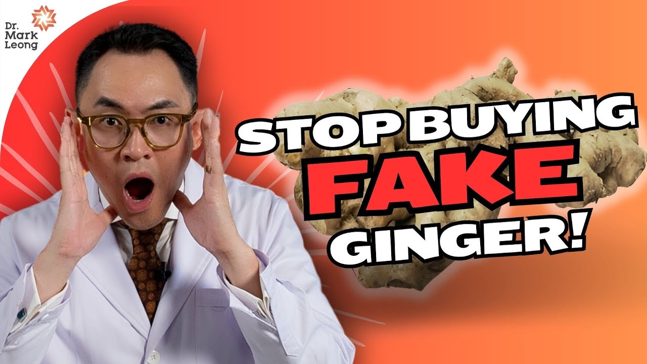 Stop Buying Fake Ginger! #ginger #fakeginger #drmarkleong #herbs