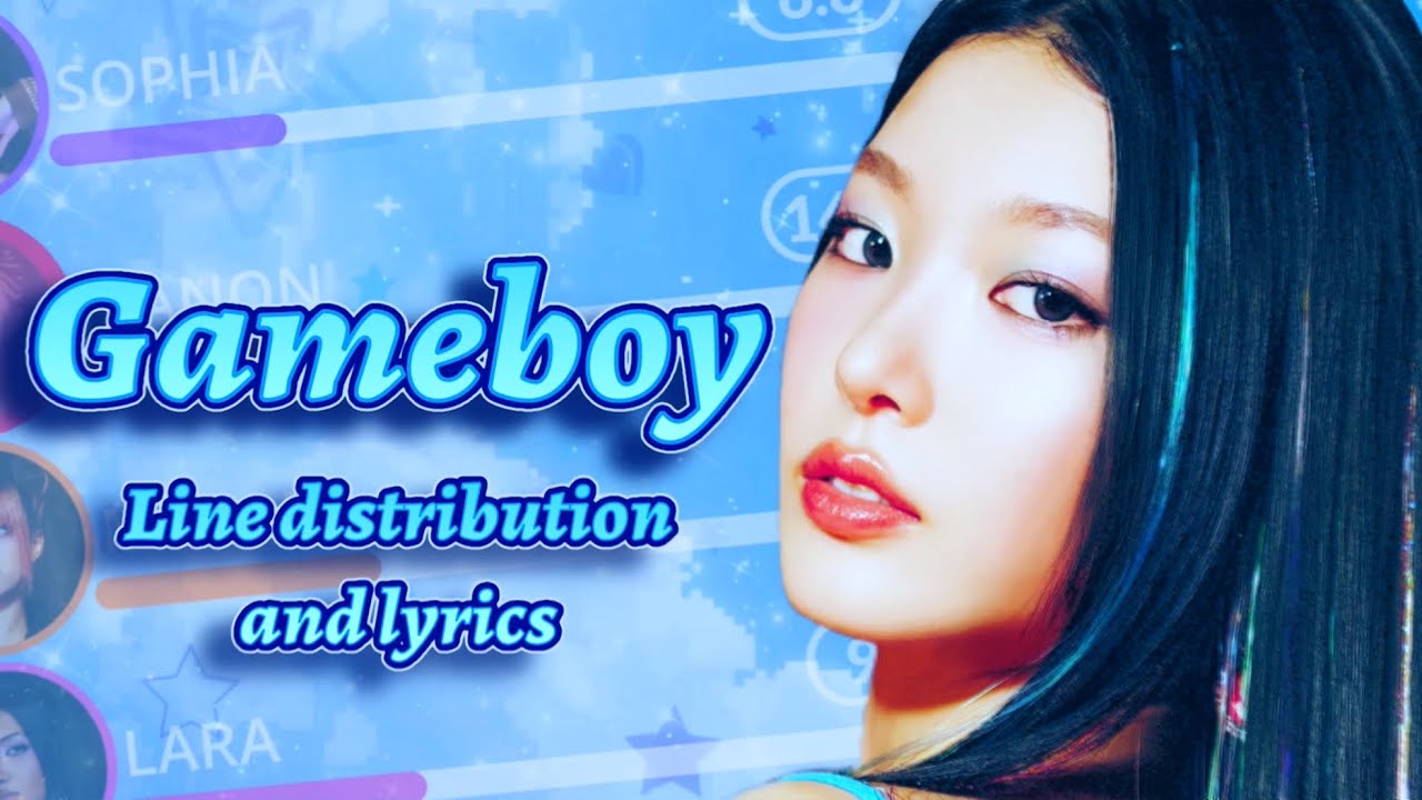 KATSEYE Gameboy | LINE DISTRIBUTION + COLOR CODED LYRICS + KARAOKE