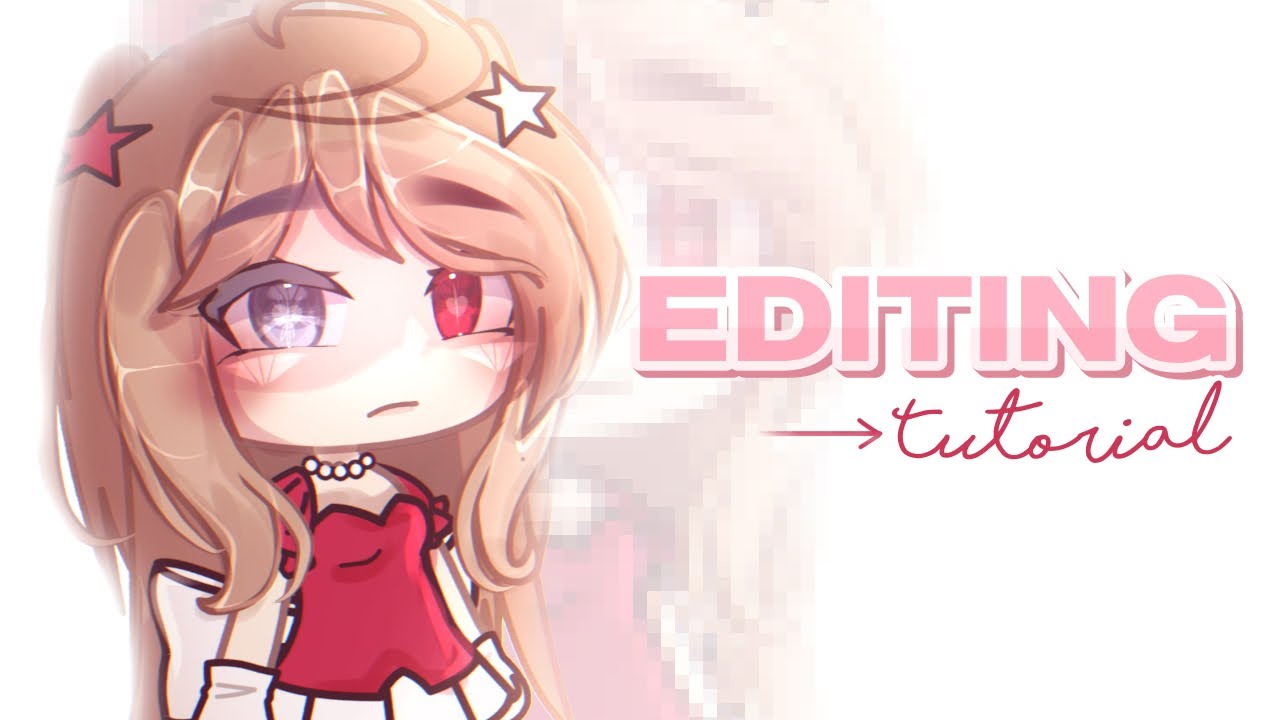 editing tutorial 💗 • Gacha life IbisPaint X tutorial • og editing style • give creds‼️