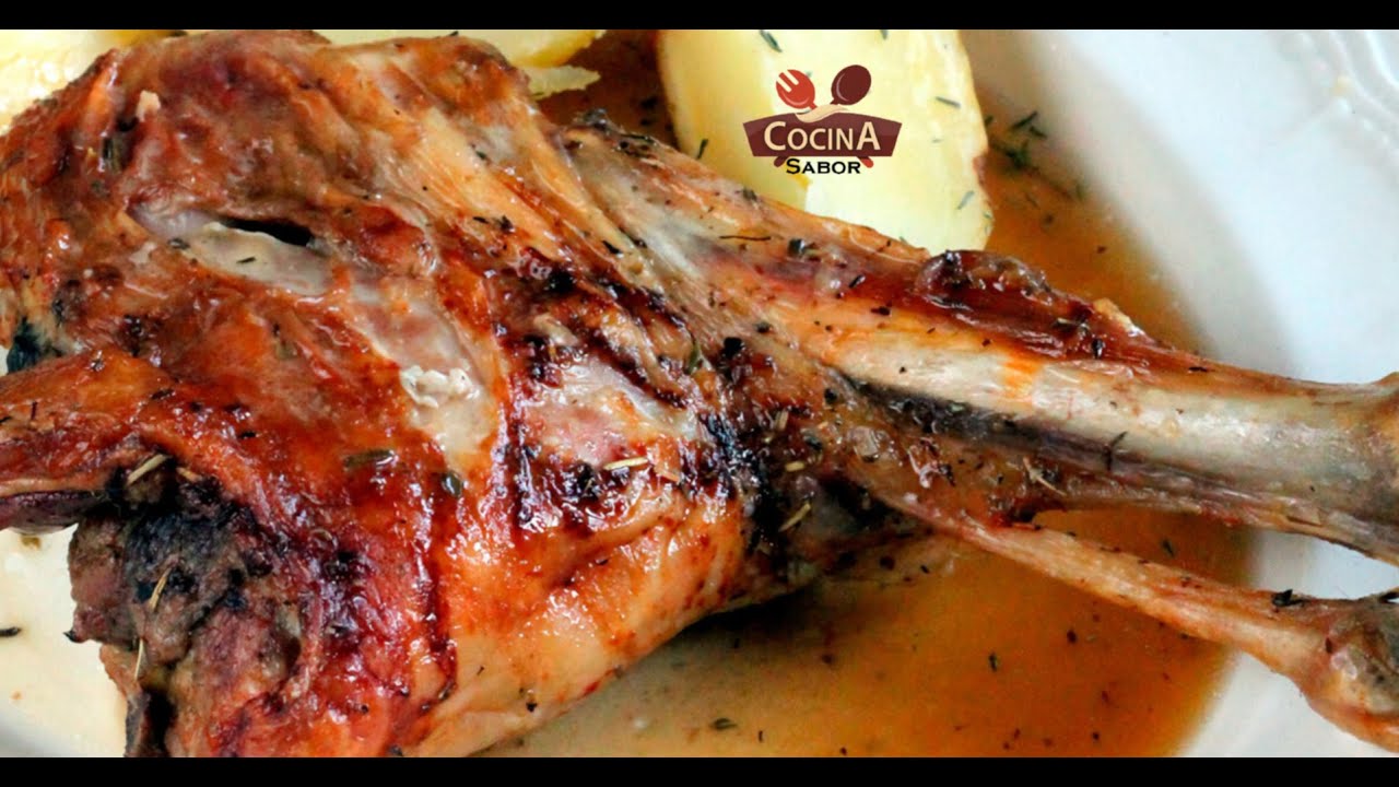 Cordero al Horno Cena Navideña
