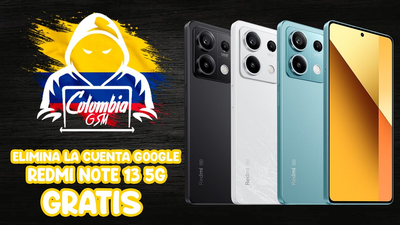 Elimina La Cuenta Google A Un Redmi Note 13 5G | Totalmente Gratis | Android 14 | HyperOS 1