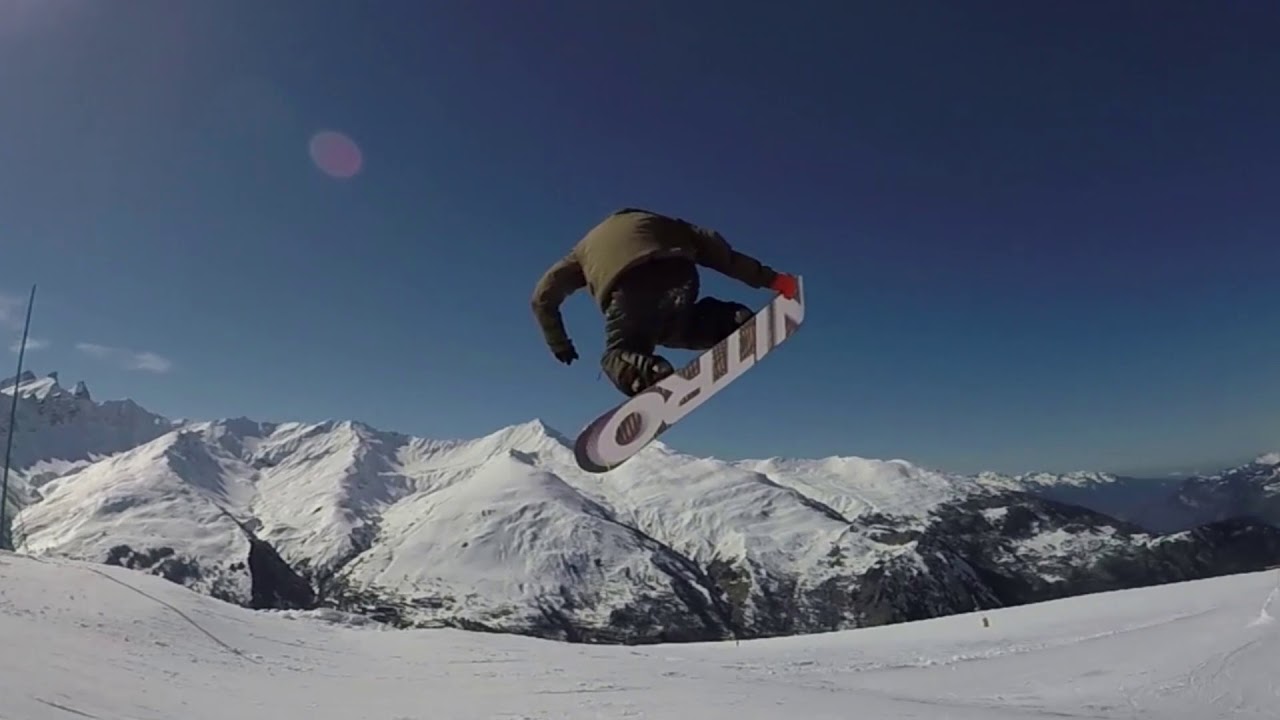 Snowboard Valloire mars 2018