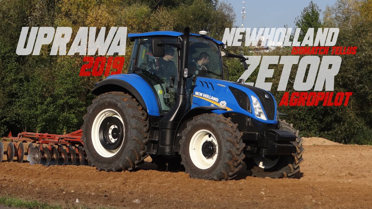 Uprawa 2019 I Obsługa nawigacji w pracy I Zetor i New Holland