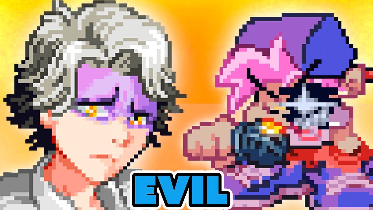 FRIDAY NIGHT FUNKIN' B-SIDES mod EVIL BOYFRIEND vs CORRUPT Senpai DAY 2! [REMASTERED]