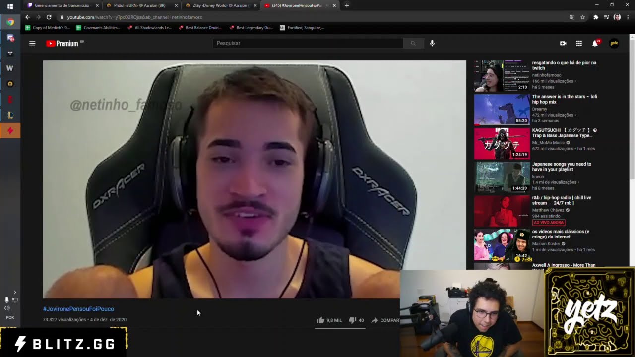 YETZ REAGINDO A JOVIRONE PENSOU FOI POUCO
