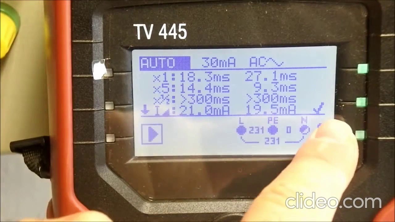 Testboy TV 445 Installationstester