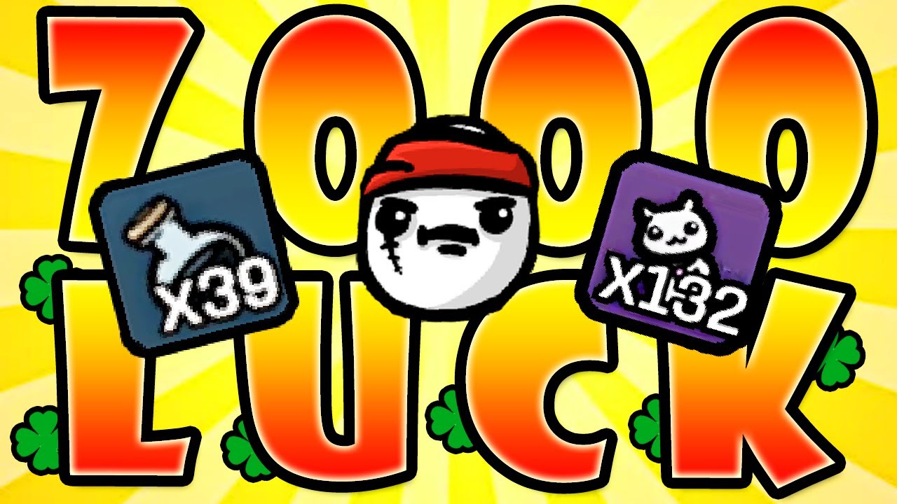 7000 Luck! x132 Cats! | Brotato