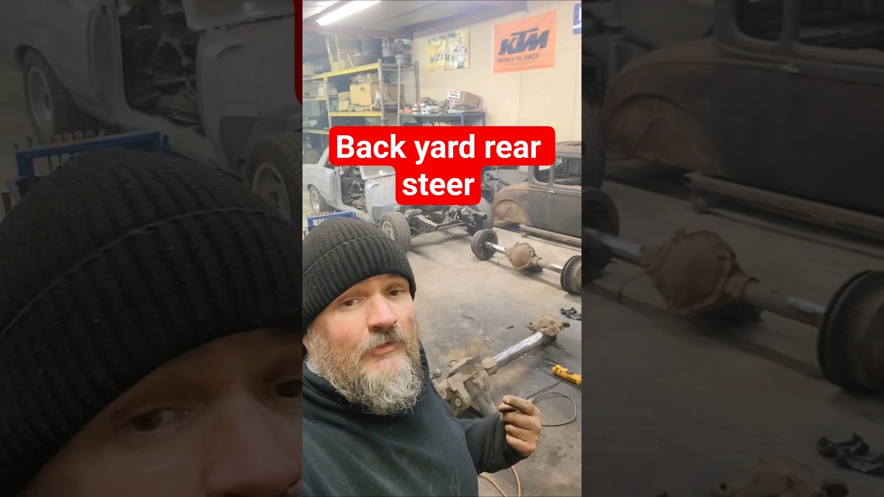 starting my rear steer project for my buggy 