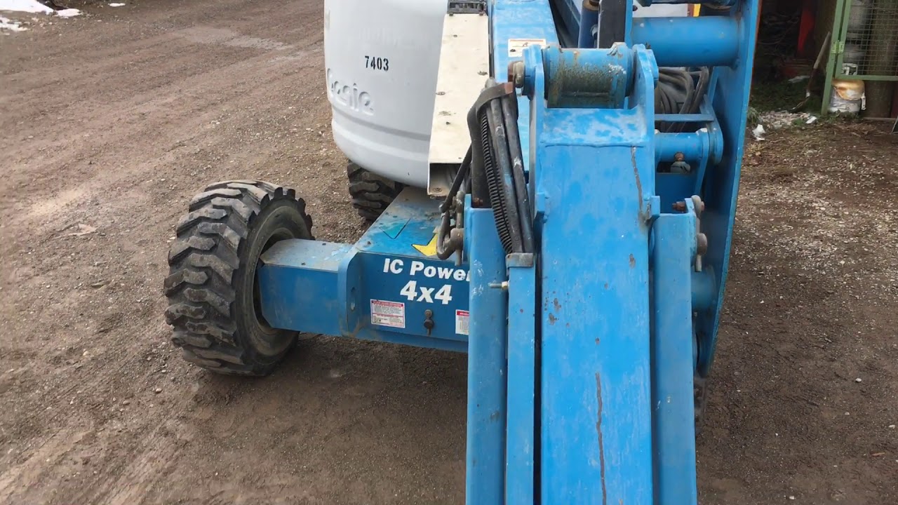 Эксплуатация подъемника Genie Z45 для людей
