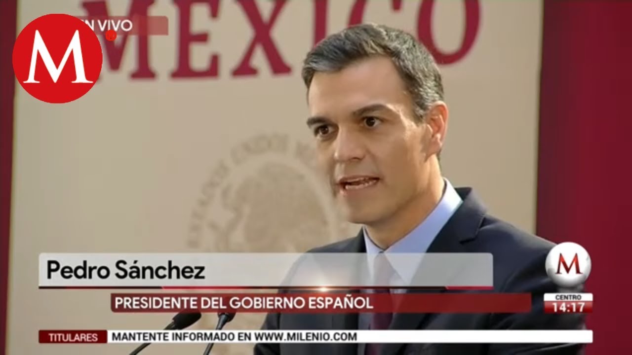 Palabras del presidente Pedro Sánchez en su reunión con AMLO