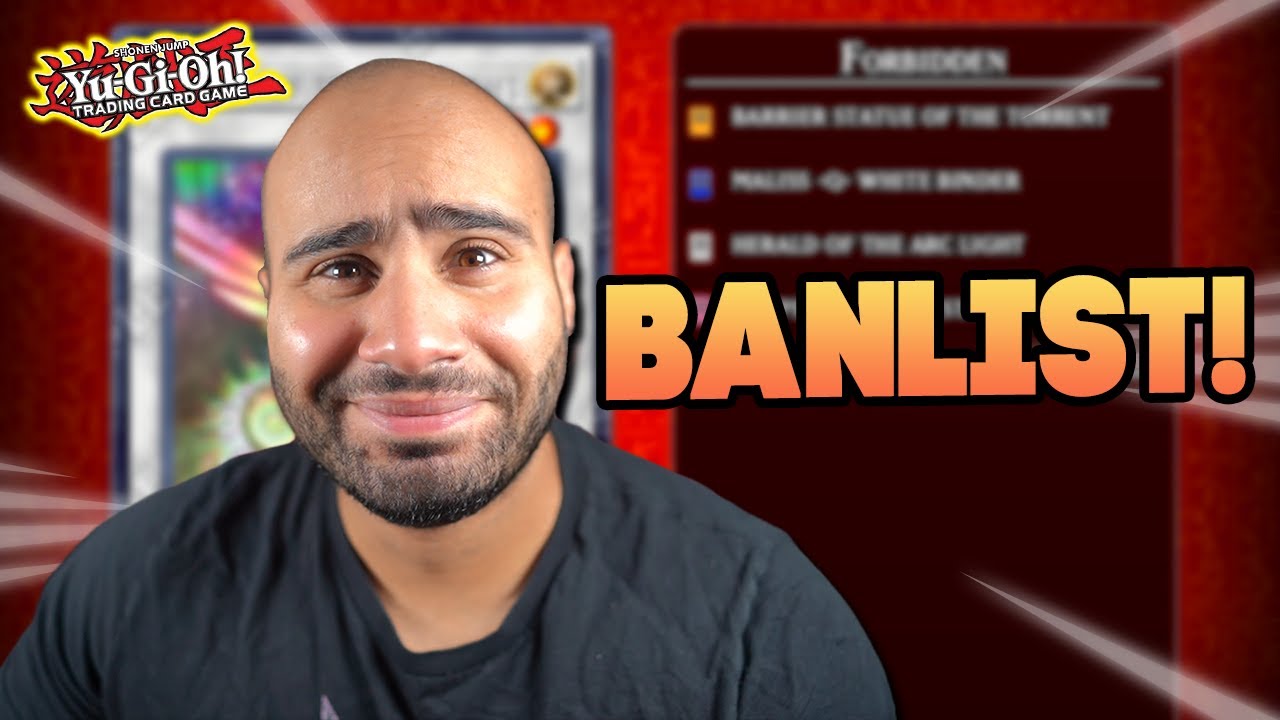 BANLIST IS OUT!!! They FINALLY Did It! Yu-Gi-Oh!