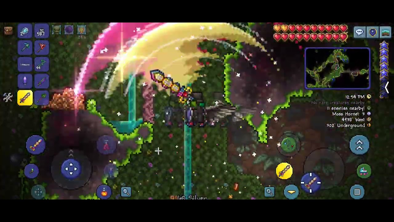 Terraria 20 power glove and prep for plantara