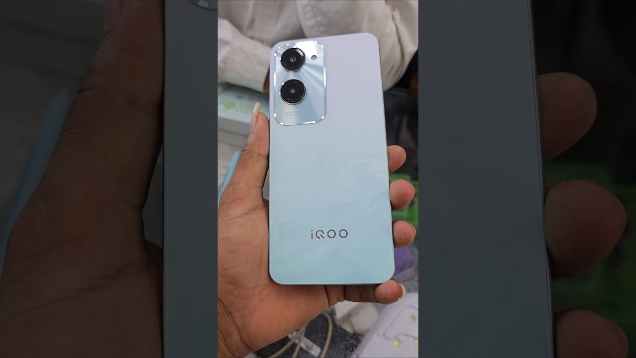 IQOO Z9 Lite Aqua Flow First Look #shotrs