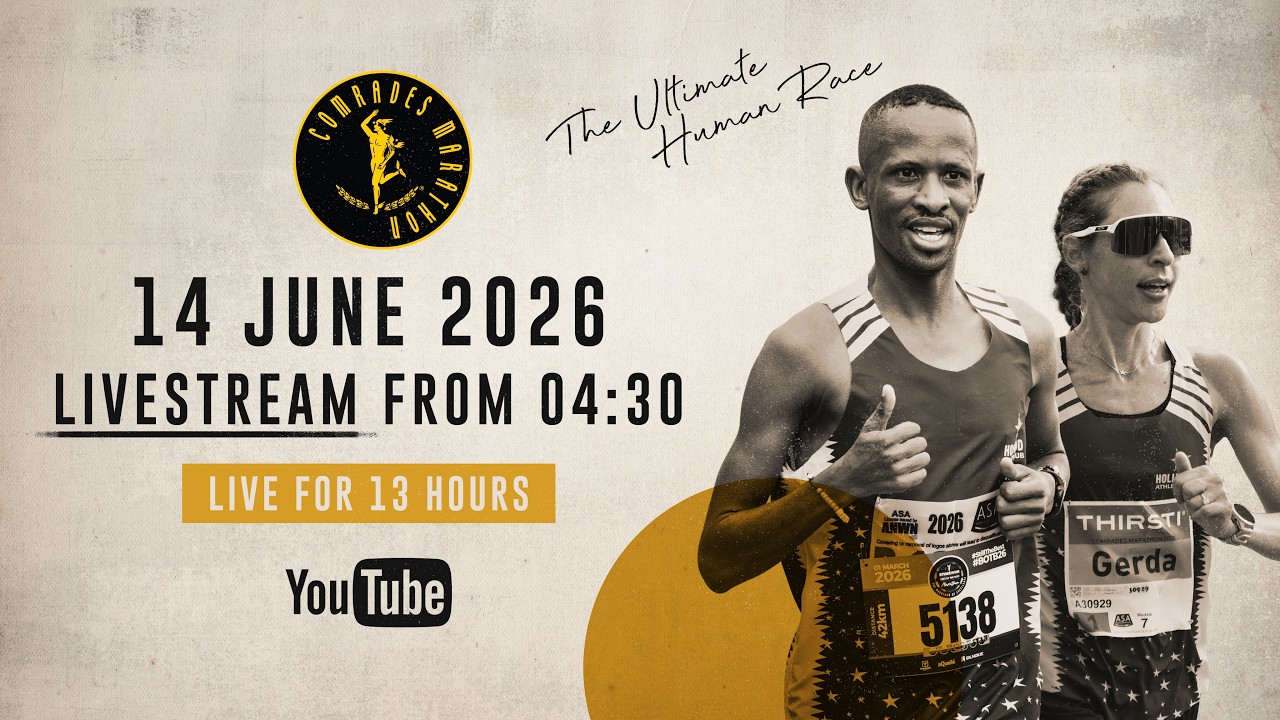 The Ultimate Human Race. Live on YouTube. 14 June 2026