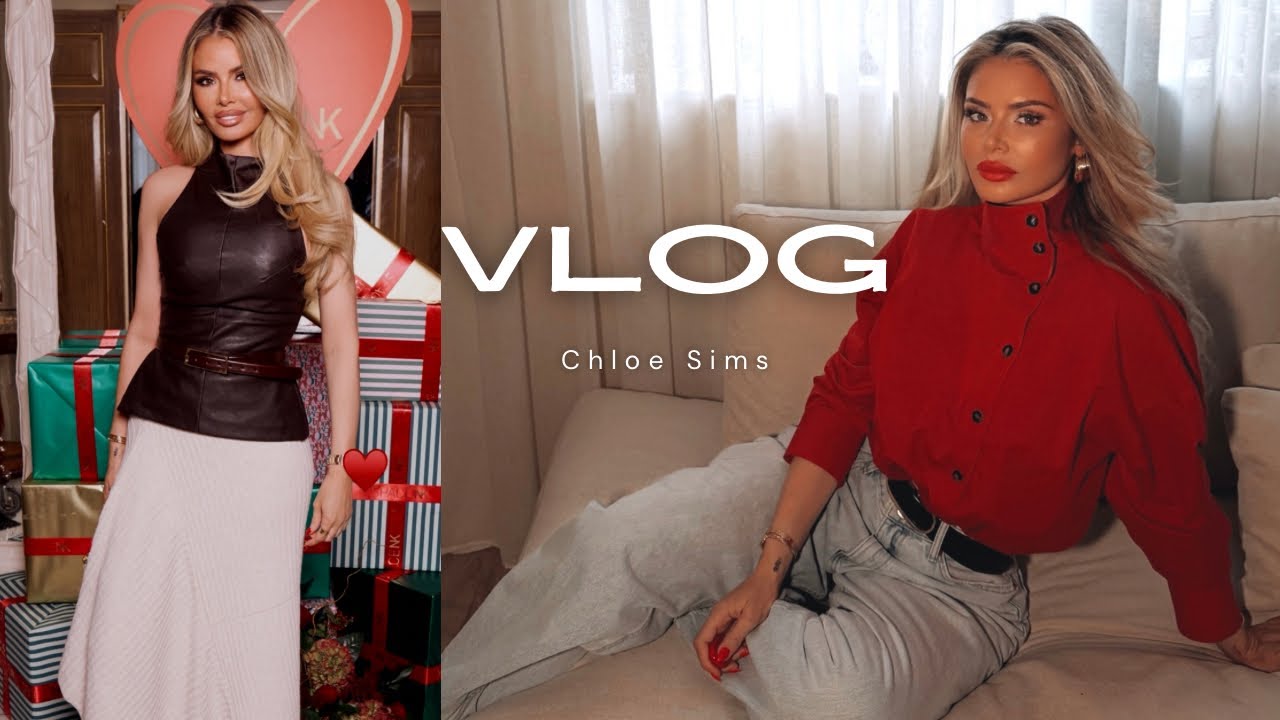 Chloe Sims I Old TOWIE friends - Primark & Zara try on, Space NK Christmas Lunch & more 🎄✨♥️