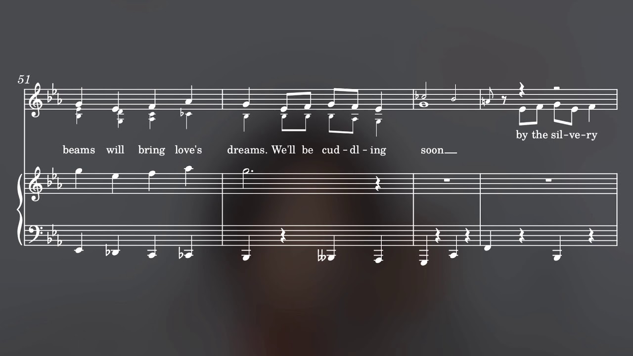 TRANSCRIPTION: By the Light of the Silvery Moon (Joanna Dong/Chok Kerong)