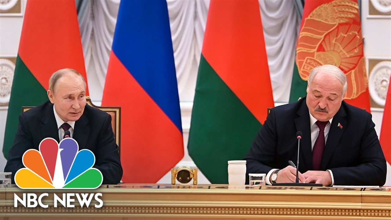 Putin Visits Belarus Amid Fears Of Fresh Ground Offensive In Ukraine