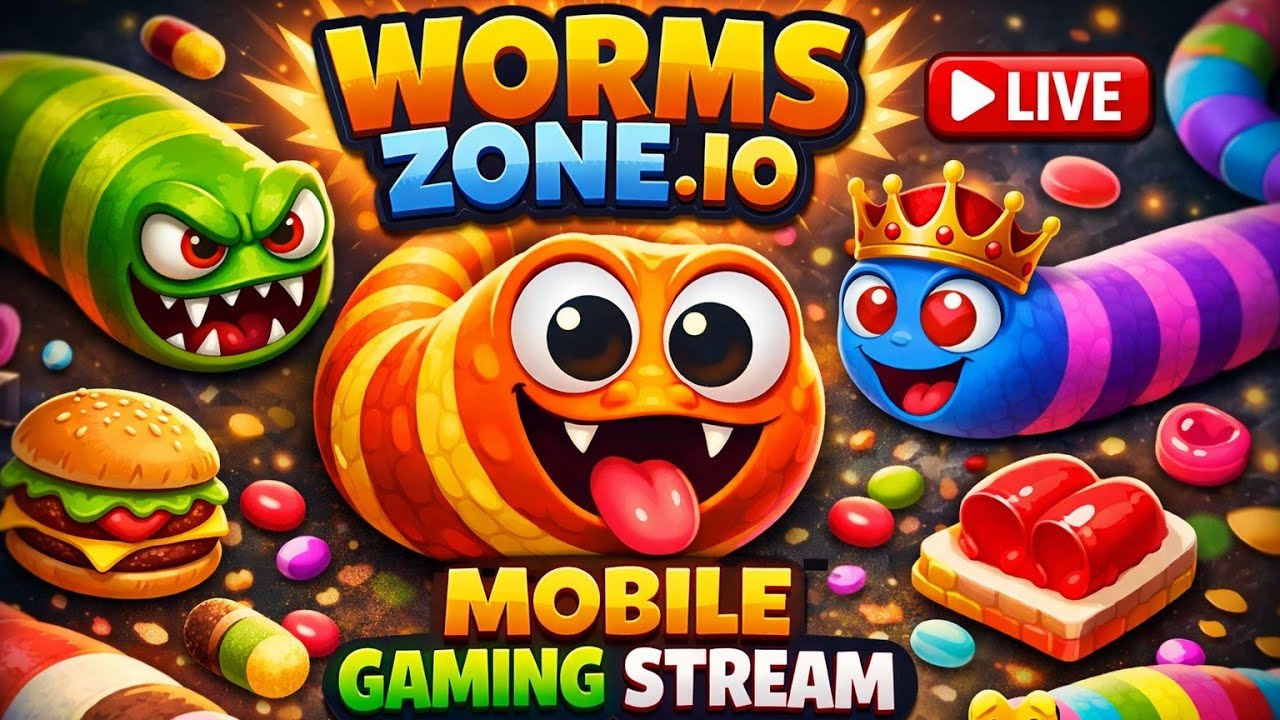 live gaming worms zone...please support