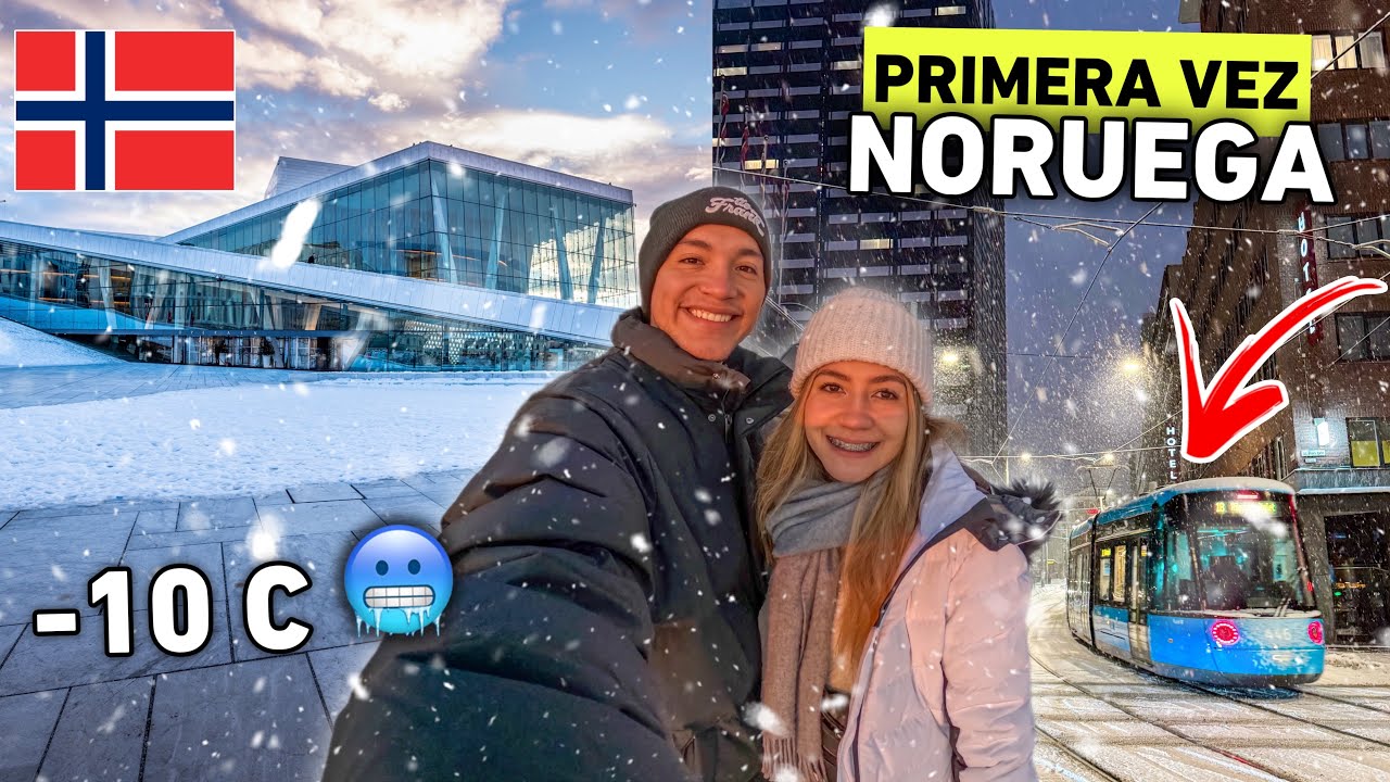Nuestra PRIMERA VEZ en NORUEGA 🇳🇴😱 ¿El mejor país para vivir? 🤔